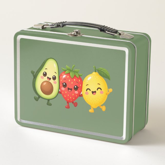Amigos Frutales Felices (Anverso)