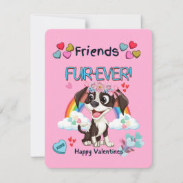 Amigos Fur-ever Cachorros Lindos Tarjetas de San V