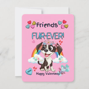 Amigos Fur-ever Cachorros Lindos Tarjetas de San V