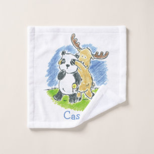 Amigos Furry Peekaboo Niños Lavan la ropa