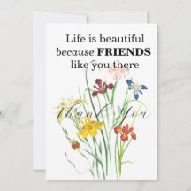 AMIGOS GRACIAS TARJETAS