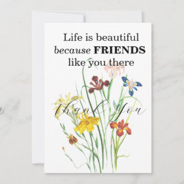 AMIGOS GRACIAS TARJETAS