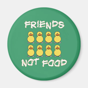 Amigos no imán alimentario