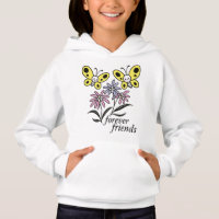 Amigos para Siempre Mariposas y Flores Lindas
