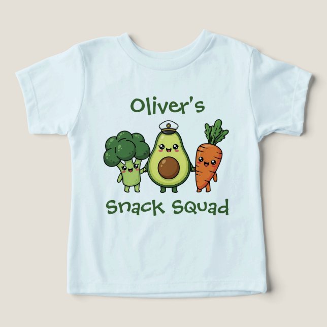 Amigos Verduras Kawaii Adorables (Diseño delantero )