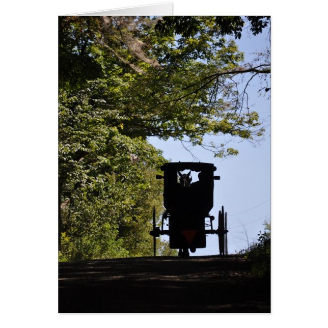 Amish Buggy - Day Silhouette (Frente)