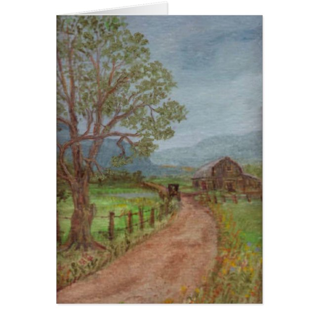 Amish Buggy vuelve a casa (Frente)