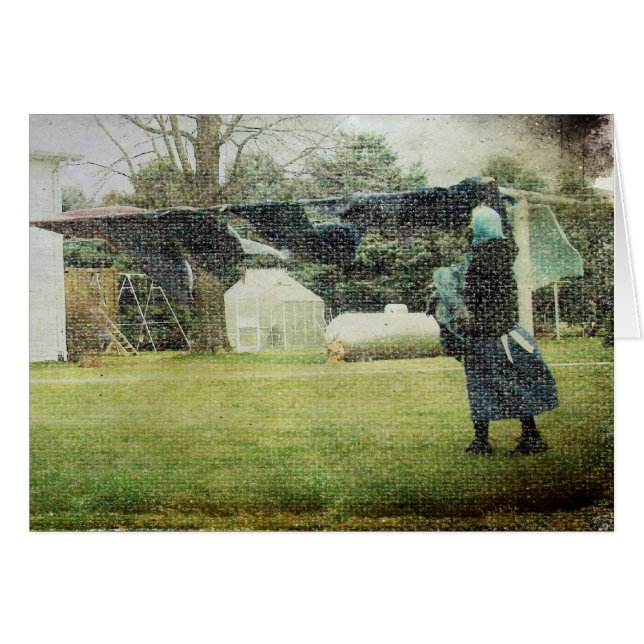 Amish Wash Day (Anverso (Horizontal))