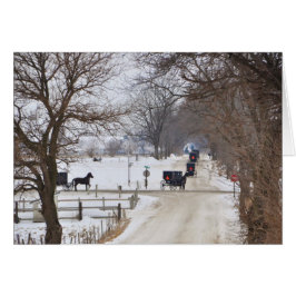 Amish Winter Procesation