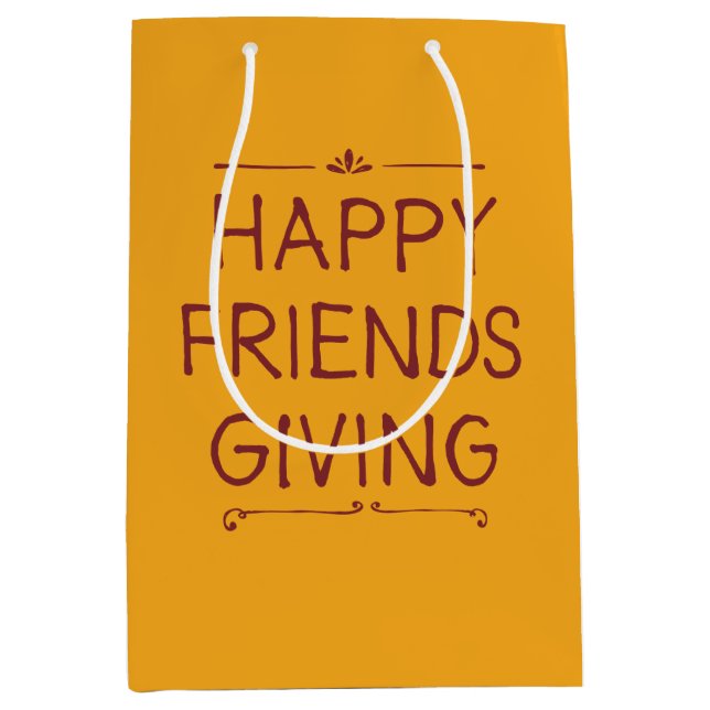 Amistad | Bolsa de regalo | Amarillo (Anverso)