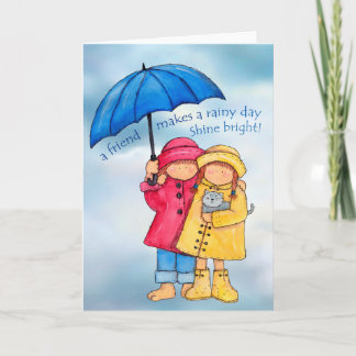Amistad Brilla Brillante - Tarjeta de felicitación