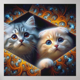 Amistad en marcos fractales: Un arte asombroso