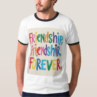 Amistad para siempre Diseño de Camisetas (Zazzle) 