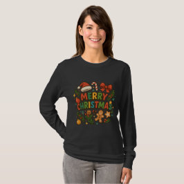 AMITA | Camiseta de fiesta de Navidad alegre