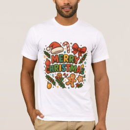 AMITA | Camiseta de fiesta de Navidad alegre