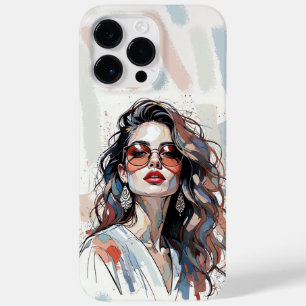 AMITA Fundas para teléfono de mujer con arte de