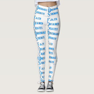 Ammo Apparel EE.UU. Foco en el acrónimo Leggings d
