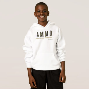 Ammo Apparel USA Acrónimo Hoodie de niño
