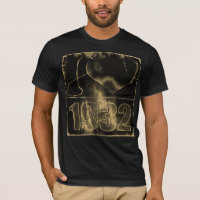 Amo 1932 - Rayos vintage y camiseta de fuego
