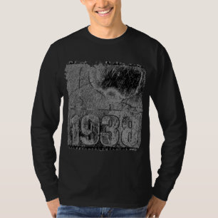 Amo 1938 - Camiseta de color blanco y negro