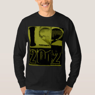 Amo 2012 - Camiseta amarilla y negra de época