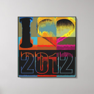 Amo 2012 - Lienzo envuelto Bella Artes