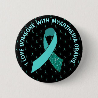 Amo a alguien con el botón Myasthenia Gravis
