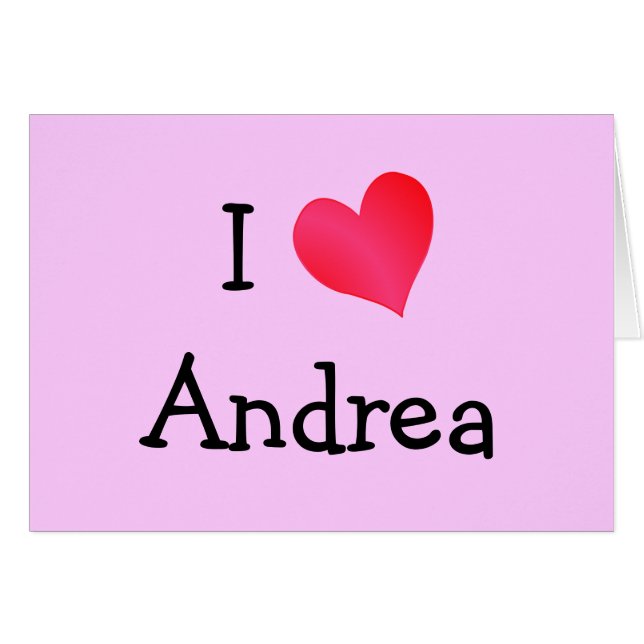 Amo a Andrea (Anverso (Horizontal))