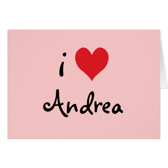 Amo a Andrea (Anverso (Horizontal))