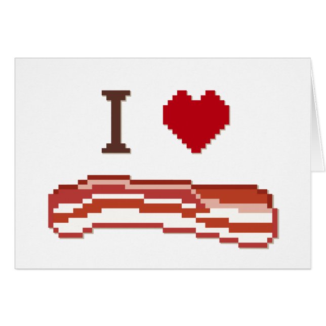 Amo a Bacon (Anverso (Horizontal))