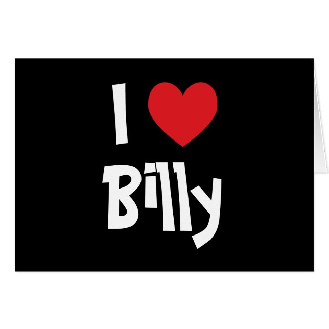 Amo A Billy (Anverso (Horizontal))
