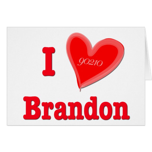 Amo a Brandon (Anverso (Horizontal))