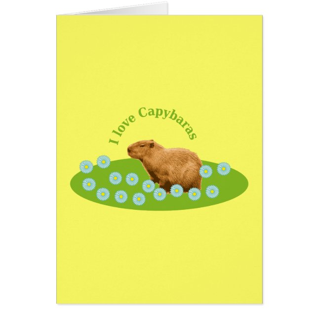 Amo a Capybaras (Frente)