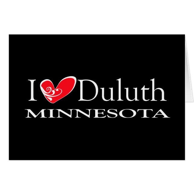 Amo a Duluth Minnesota (Anverso (Horizontal))