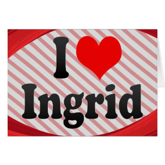 Amo a Ingrid