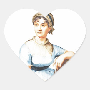Amo a Jane Austen Pegatina
