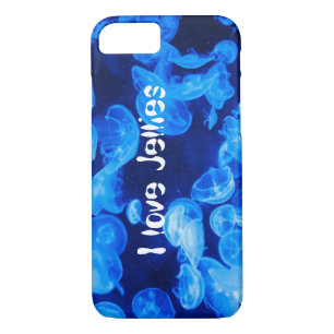Amo a Jellies Jellyfish iPhone 7 Funda