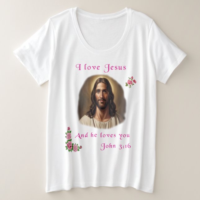 Amo a Jesús (Anverso del diseño)