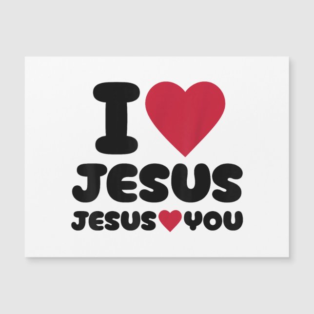 Amo a Jesús y Jesús te ama cristiano (Anverso)