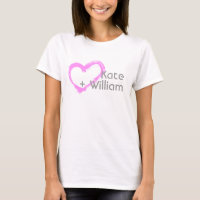 Amo a Kate + Camiseta de Guillermo el |