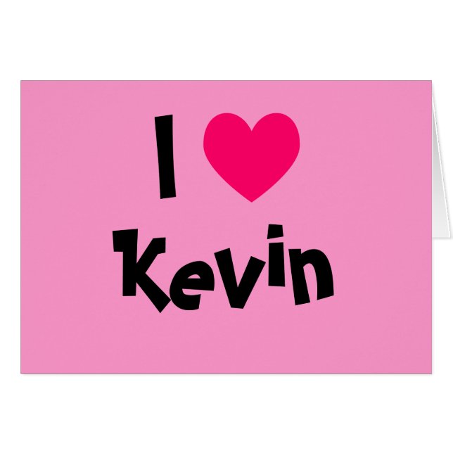 Amo a Kevin (Anverso (Horizontal))