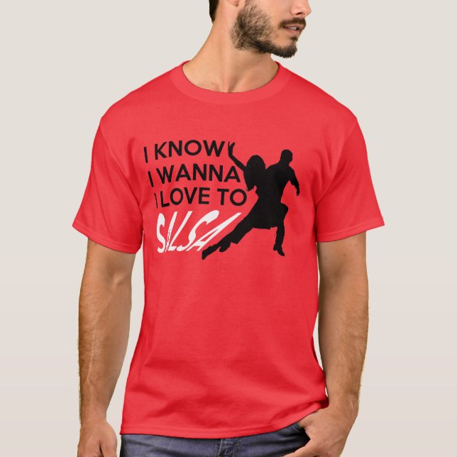 AMO a la camiseta de la SALSA (Anverso)