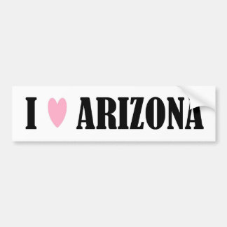 AMO A LA PEGATINA PARA EL PARACHOQUES DE ARIZONA