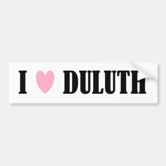 AMO A LA PEGATINA PARA EL PARACHOQUES DE DULUTH