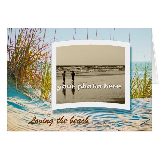 Amo a la playa (Anverso (Horizontal))