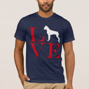 Amo a los boxeadores - camiseta coloreada