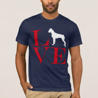 Amo a los boxeadores - camiseta coloreada