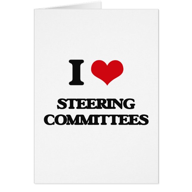 Amo a los comités de dirección (Frente)