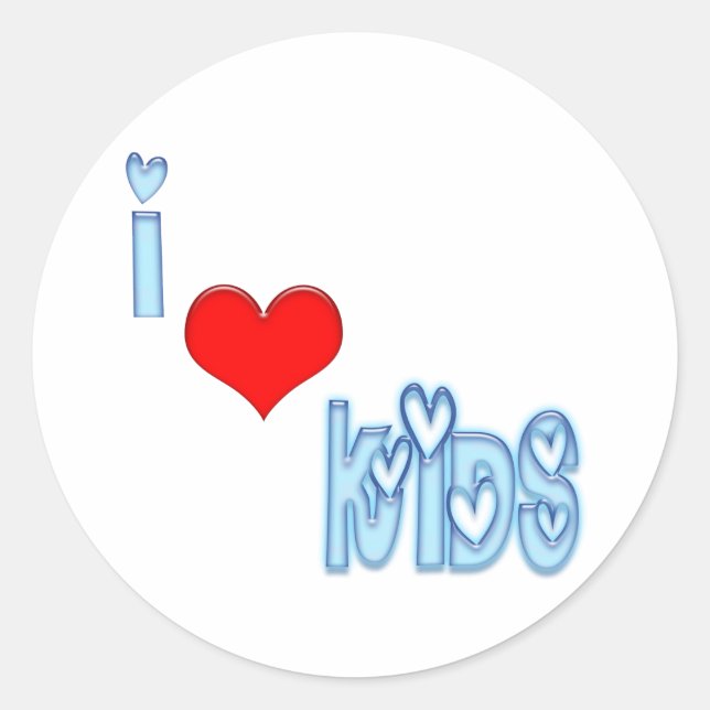 Amo A Los Niños Pegatinas Ii (Anverso)