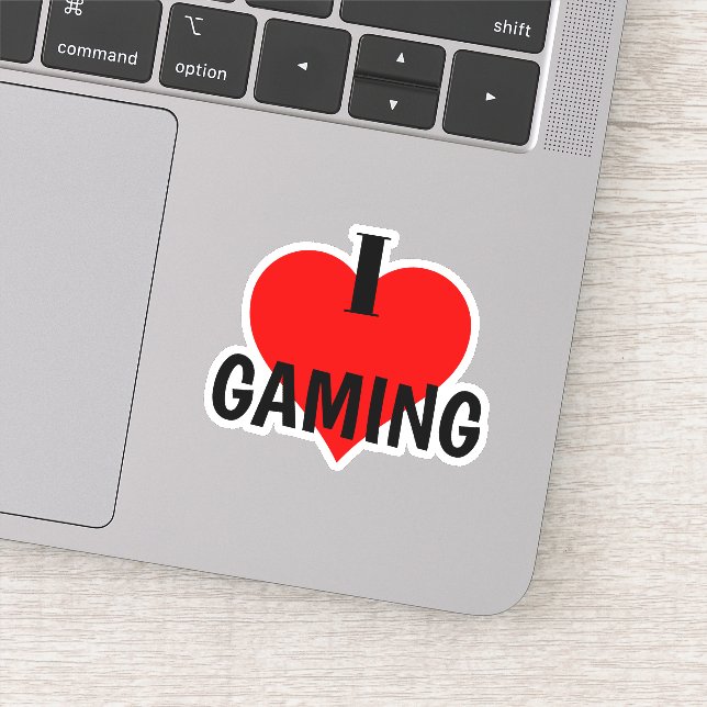 Amo a los Pegatinas de juegos - Pegatinas de juego (Detalle)